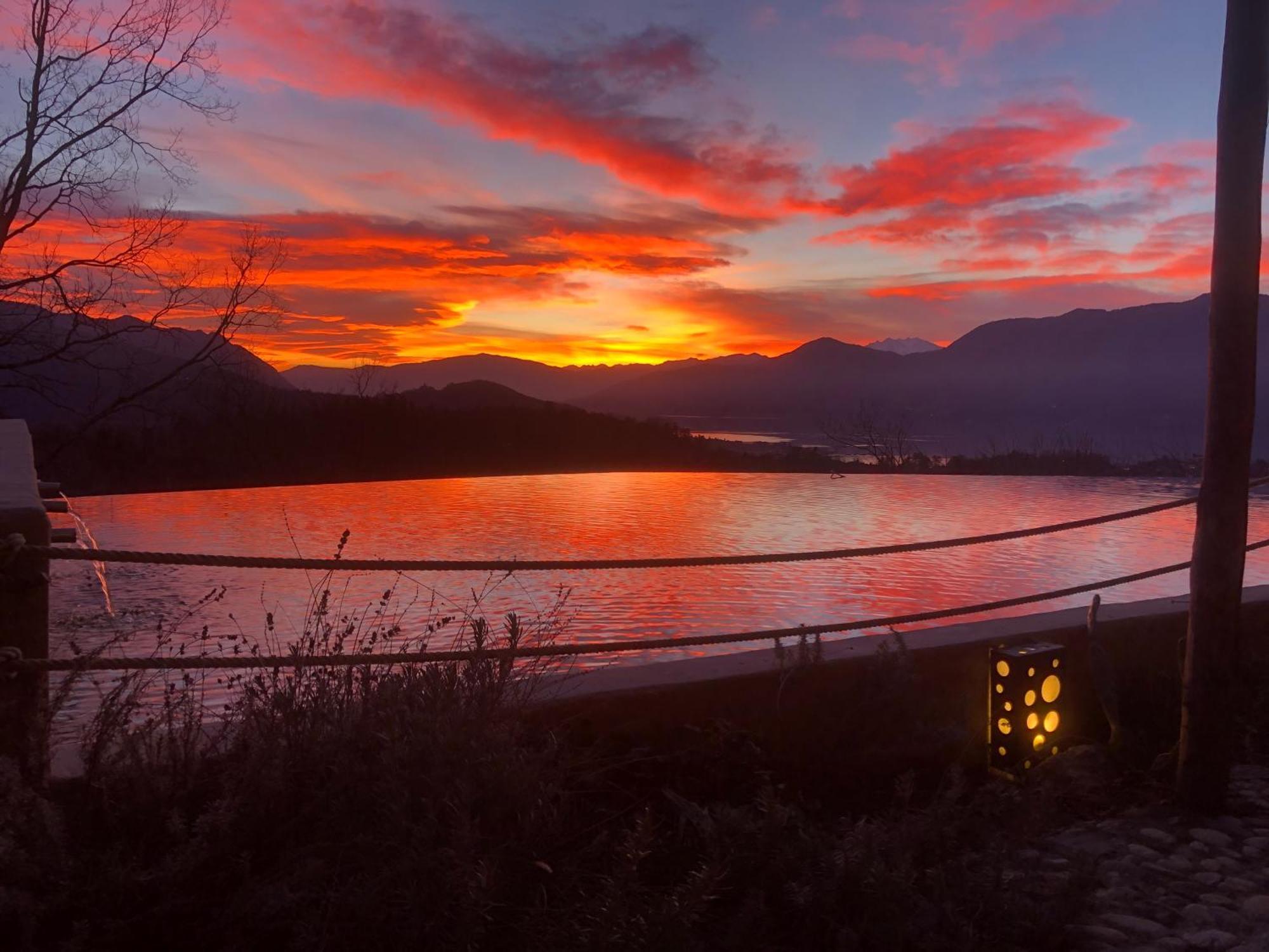 Agriturismo Voeuja Lago Maggiore ลุยโน ภายนอก รูปภาพ